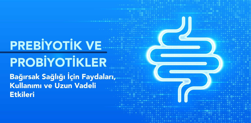 Prebiyotik ve probiyotikler, bağırsak sağlığını destekleyen doğal çözümler sunar, sindirimi düzenler ve uzun vadeli kullanımda genel sağlık üzerinde olumlu etkiler sağlar.